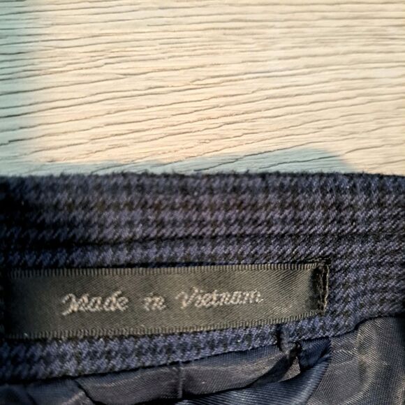 Lauren Ralph Lauren LRL Blazer Mens 42R Houndstooth Suit Jacket Sport Coat - Picture 3 of 15